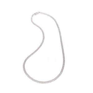Cadena Clásica Resplandeciente en Plata 950