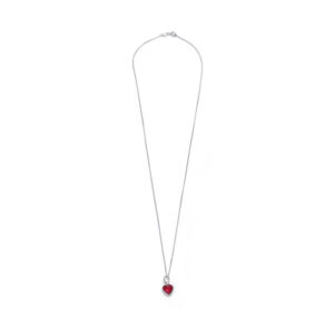 Cadena Corazón Rojo