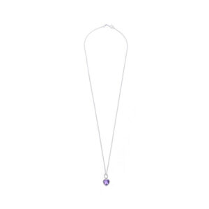 Cadena Corazón Morado