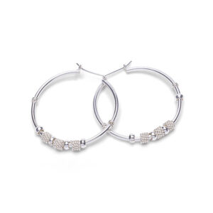 Aros Argollas con Detalles Texturizados