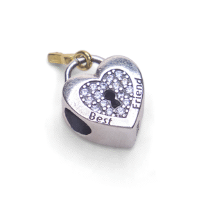 Charm Candado Corazón Best Friend – Amistad Inquebrantable
